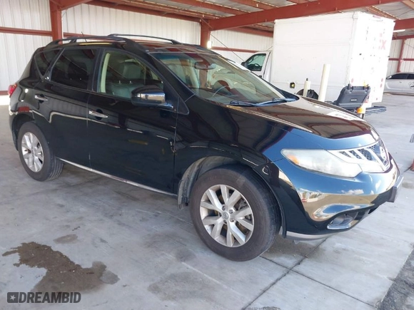 2012 Nissan Murano LE with VIN JN8AZ1MU0CW119783, listed as a IAAI auction lot 41789044 with 193,207 mi miles. Bid and sale history available at carsss.com. Image 1.
