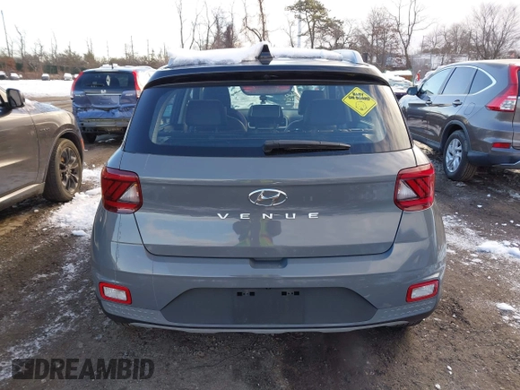2022 Hyundai Venue Limited with VIN KMHRC8A36NU133802, listed as a IAAI auction lot 41496145 with 15,536 mi miles and . Bid and sale history available at DreamBid. Image 16.