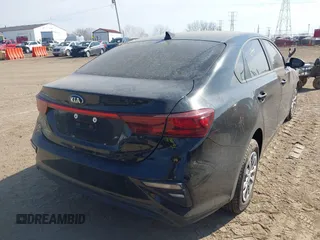 2020 Kia Forte LXS with VIN 3KPF24AD7LE160160, listed as a IAAI auction lot 41785749 with 55,988 mi miles. Bid and sale history available at carsss.com. Image 4.