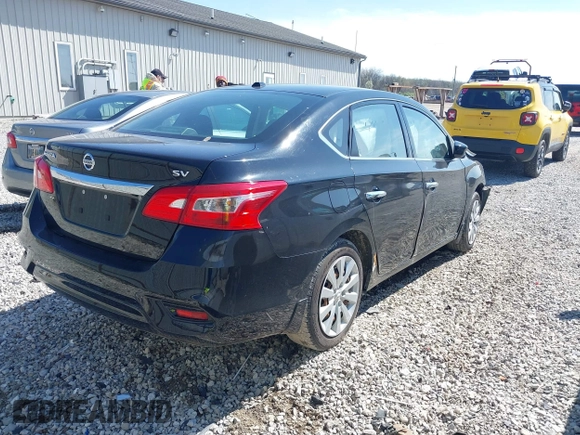 2017 Nissan Sentra SV with VIN 3N1AB7AP8HY399540, listed as a IAAI auction lot 41975995 with 92,800 mi miles and . Bid and sale history available at DreamBid. Image 4.