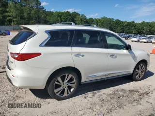 2015 Infiniti QX60 with VIN 5N1AL0MM7FC555894, listed as a Copart auction lot 58221965 with 181,024 mi miles and Clean title. Bid and sale history available at DreamBid. Image 3.