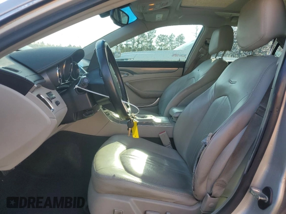 2013 Cadillac CTS Performance with VIN 1G6DK5E37D0158002, listed as a Copart auction lot 44213945 with 94,467 mi miles and Salvage Title. Bid and sale history available at DreamBid. Image 7.