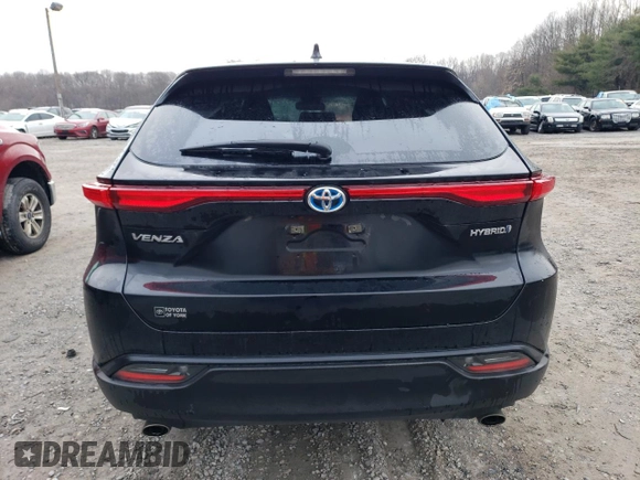 2022 Toyota Venza LE with VIN JTEAAAAH5NJ093588, listed as a Copart auction lot 78803943 with 54,071 mi miles. Bid and sale history available at carsss.com. Image 6.