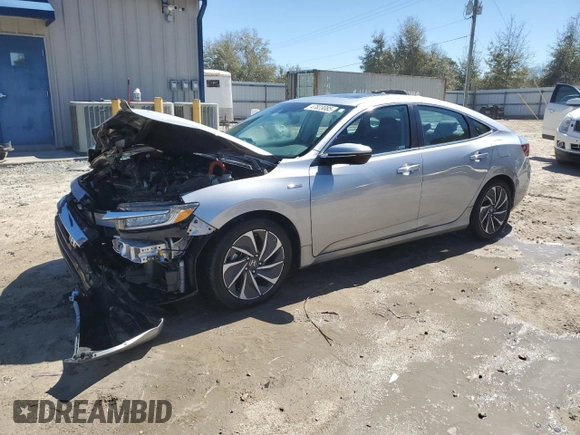 2020 Honda Insight Touring with VIN 19XZE4F93LE007106, listed as a Copart auction lot 47823085 with Not Provided miles and Non Repairable. Bid and sale history available at carsss.com. Image 1.