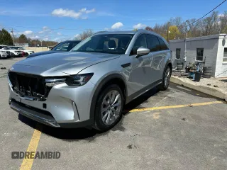 2024 Mazda CX-90 3.3 Turbo Premium with VIN JM3KKDHD0R1162534, listed as a Copart auction lot 54548025 with 14,954 mi miles and Salvage Title. Bid and sale history available at carsss.com. Image 1.