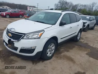 2016 Chevrolet Traverse LS with VIN 1GNKRFKD2GJ322409, listed as a IAAI auction lot 41801460 with 227,212 mi miles. Bid and sale history available at carsss.com. Image 2.
