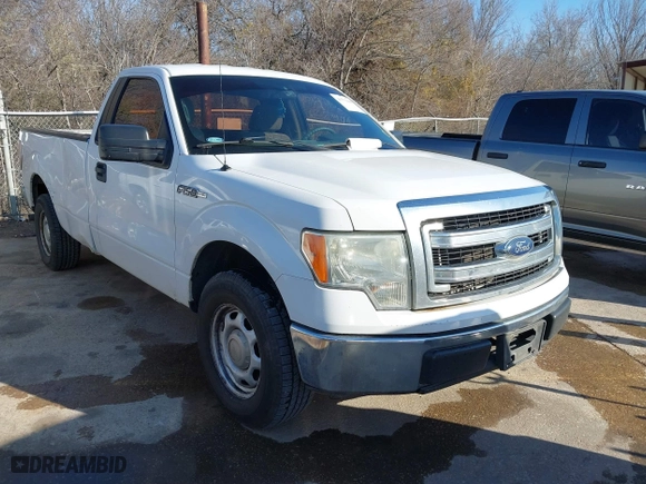 2014 Ford F-150 XL with VIN 1FTNF1CF8EKD18647, listed as a IAAI auction lot 41719409 with 246,241 mi miles. Bid and sale history available at carsss.com. Image 1.