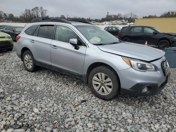 2017 Subaru Outback Premium with VIN 4S4BSAHC0H3386576, listed as a Copart auction lot 80958964 with 130,112 mi miles and Salvage Title. Bid and sale history available at carsss.com. Image 4.
