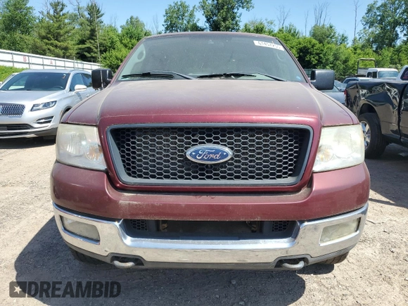 2004 Ford F-150 STX with VIN 1FTRX14W54NB59189, listed as a Copart auction lot 61457255 with 158,039 mi miles and Clean title. Bid and sale history available at DreamBid. Image 5.