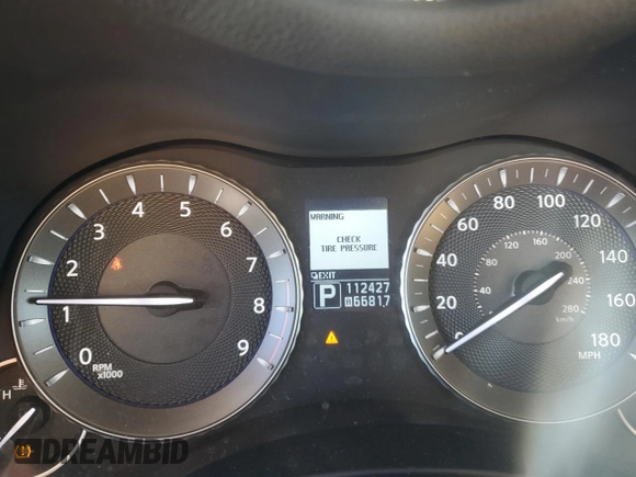 2012 Infiniti M37 with VIN JN1BY1AP5CM330588, listed as a Copart auction lot 70862854 with 112,427 mi miles and Salvage Title. Bid and sale history available at carsss.com. Image 9.