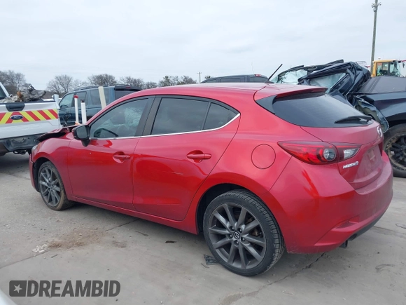 2018 Mazda 3 Touring with VIN 3MZBN1L37JM167604, listed as a IAAI auction lot 41623232 with 118,974 mi miles. Bid and sale history available at carsss.com. Image 15.
