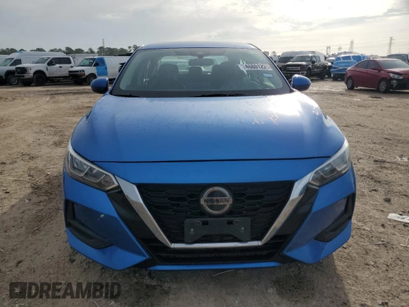 2021 Nissan Sentra SV with VIN 3N1AB8CV1MY224039, listed as a Copart auction lot 46801225 with 91,285 mi miles and Salvage Title. Bid and sale history available at DreamBid. Image 5.