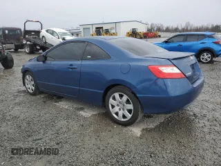 2006 Honda Civic Cpe LX with VIN 2HGFG12666H508721, listed as a Copart auction lot 48489415 with 0 mi miles and Salvage Title. Bid and sale history available at carsss.com. Image 2.