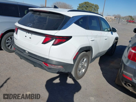 2024 Hyundai Tucson SEL with VIN 5NMJB3DE3RH343405, listed as a IAAI auction lot 41541837 with 49,071 mi miles and . Bid and sale history available at DreamBid. Image 4.