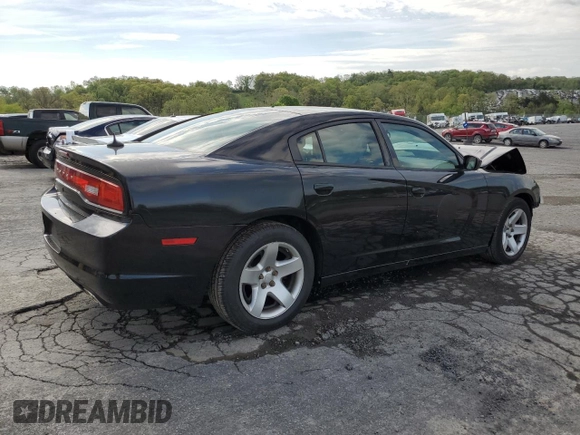 2013 Dodge Charger Police with VIN 2C3CDXAT7DH592408, listed as a Copart auction lot 54678835 with 180,084 mi miles and Salvage Title. Bid and sale history available at DreamBid. Image 3.