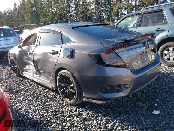 2016 Honda Civic Sedan LX with VIN 19XFC2F59GE237927, listed as a IAAI auction lot 41096597 with 86,658 mi miles. Bid and sale history available at carsss.com. Image 3.
