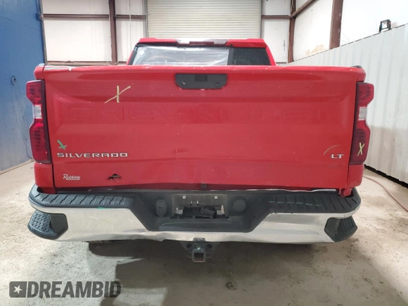 2020 Chevrolet Silverado 1500 LT with VIN 3GCPWCED0LG267262, listed as a Copart auction lot 45752815 with 106,765 mi miles and Salvage Title. Bid and sale history available at carsss.com. Image 6.