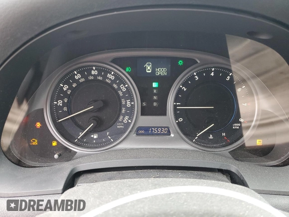 2010 Lexus IS 250 with VIN JTHCF5C26A5043749, listed as a Copart auction lot 51842205 with 175,930 mi miles and Salvage Title. Bid and sale history available at carsss.com. Image 9.