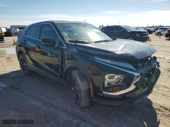2023 Mitsubishi Eclipse Cross LE with VIN JA4ATVAA7PZ001890, listed as a Copart auction lot 88720005 with 20,741 mi miles and Salvage Title. Bid and sale history available at carsss.com. Image 4.