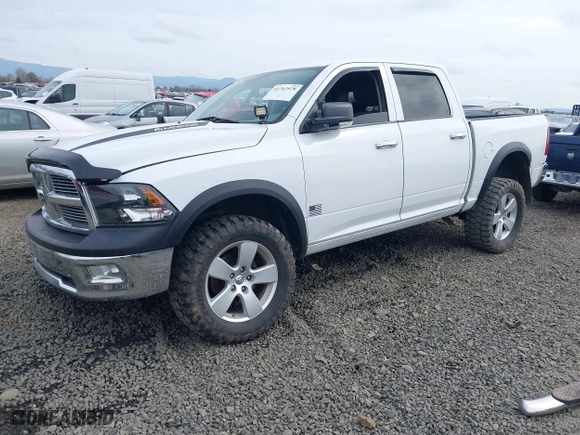 2010 Dodge Ram 1500 SLT with VIN 1D7RV1CT1AS261363, listed as a IAAI auction lot 41763978 with 125,678 mi miles. Bid and sale history available at carsss.com. Image 2.