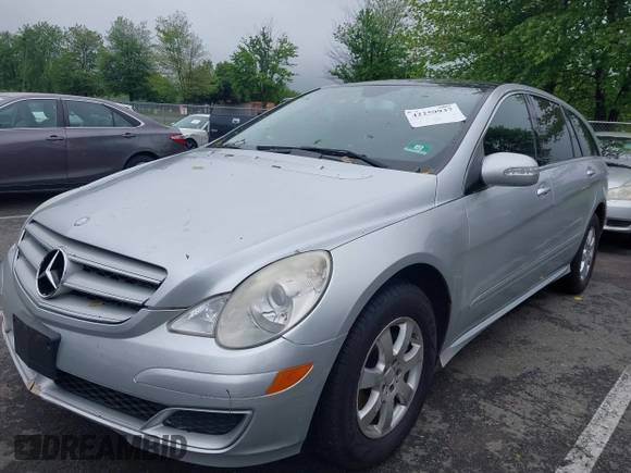 2007 Mercedes-Benz R 3.5L with VIN 4JGCB65E37A058957, listed as a IAAI auction lot 42259937 with 107,245 mi miles and . Bid and sale history available at DreamBid. Image 2.