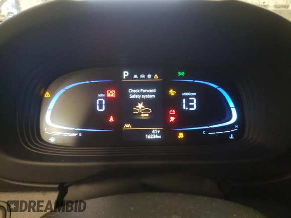 2023 Hyundai Venue SE with VIN KMHRB8A36PU220637, listed as a Copart auction lot 44279725 with 16,234 mi miles and Salvage Title. Bid and sale history available at DreamBid. Image 9.