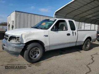 1998 Ford F-150 with VIN 1FTZX1722WNA98542, listed as a Copart auction lot 86724754 with 290,967 mi miles and Salvage title. Bid and sale history available at DreamBid. Image 1.