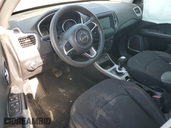 2020 Jeep Compass Sport с VIN 3C4NJCAB8LT169629, выставлен на аукционе Copart как лот 57229625 с пробегом 115 461 миль миль и Списание • Salvage title. История ставок и продаж доступна на DreamBid. Изображение 8.