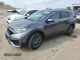 2021 Honda CR-V EX with VIN 5J6RW2H59ML013829, listed as a Copart auction lot 54845805 with 41,563 mi miles and Salvage title. Bid and sale history available at DreamBid. Image 1.