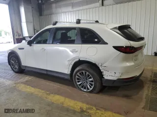2024 Mazda CX-90 3.3 Turbo Select with VIN JM3KKAHD9R1132558, listed as a Copart auction lot 69250334 with 4,481 mi miles and Salvage Title. Bid and sale history available at carsss.com. Image 2.