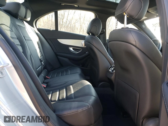 2016 Mercedes-Benz C 450 AMG with VIN 55SWF6EB2GU108099, listed as a Copart auction lot 52145215 with 10,367 mi miles and Salvage Title. Bid and sale history available at carsss.com. Image 10.