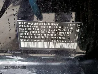 2024 Volkswagen GTI SE с VIN WVWRA7CD3RW149508, выставлен на аукционе Copart как лот 55264495 с пробегом 36 075 миль миль и Списание • Salvage title. История ставок и продаж доступна на DreamBid. Изображение 13.