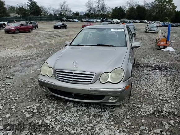 2006 Mercedes-Benz C 280 Luxury with VIN WDBRF54H06F741868, listed as a Copart auction lot 80679604 with 248,120 mi miles and Salvage Title. Bid and sale history available at DreamBid. Image 11.