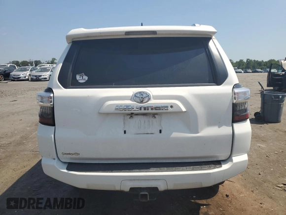 2017 Toyota 4Runner SR5 with VIN JTEBU5JRXH5482218, listed as a Copart auction lot 62494425 with 97,684 mi miles and Salvage title. Bid and sale history available at DreamBid. Image 6.