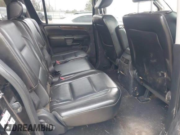 2011 Nissan Armada SV with VIN 5N1BA0ND8BN605841, listed as a IAAI auction lot 41510554 with 212,335 mi miles and . Bid and sale history available at DreamBid. Image 8.