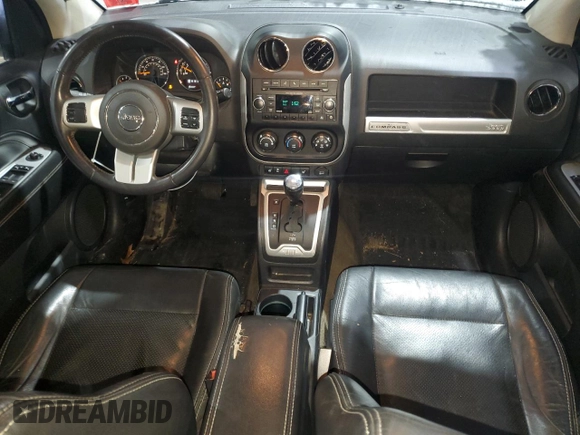 2017 Jeep Compass High Altitude with VIN 1C4NJDEB0HD169962, listed as a Copart auction lot 43227405 with 144,912 mi miles and Salvage Title. Bid and sale history available at carsss.com. Image 8.