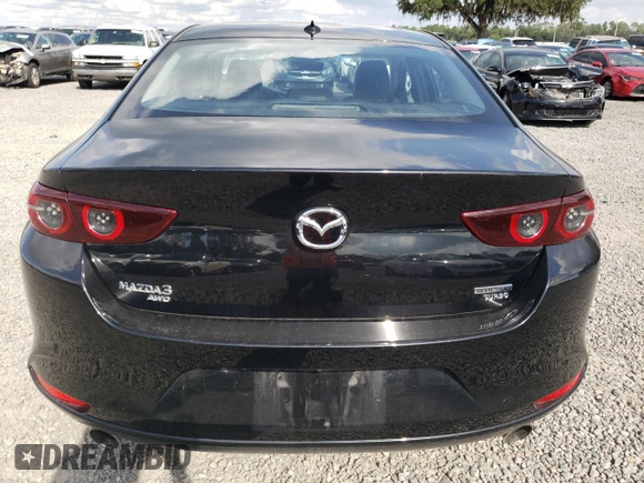 2021 Mazda 3 2.5 Turbo with VIN JM1BPBAYXM1309138, listed as a Copart auction lot 71386194 with 45,841 mi miles and Salvage Title. Bid and sale history available at DreamBid. Image 6.