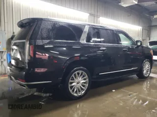 2023 Cadillac Escalade ESV 4WD Premium Luxury z VIN 1GYS4KKL7PR268558, wystawiony jako Copart lot #89128085 z przebiegiem 62 628 mil mil oraz Czysty tytuł • Clean title. Historia ofert i sprzedaży dostępna na DreamBid. Obrazek 3.