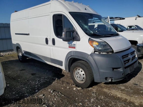 2017 Ram ProMaster Cargo with VIN 3C6TRVDGXHE503231, listed as a Copart auction lot 52055375 with 171,052 mi miles and Salvage Title. Bid and sale history available at carsss.com. Image 4.
