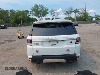 2017 Land Rover Range Rover Sport Autobiography with VIN SALWV2FE9HA130030, listed as a IAAI auction lot 42324581 with 123,932 mi miles and . Bid and sale history available at DreamBid. Image 16.