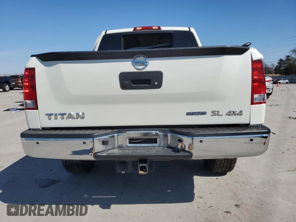 2013 Nissan Titan SL with VIN 1N6BA0ECXDN304659, listed as a Copart auction lot 50101345 with 153,951 mi miles and Clean Title. Bid and sale history available at DreamBid. Image 6.