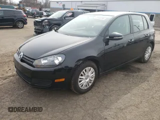 2012 Volkswagen Golf with VIN WVWDB7AJ1CW256404, listed as a Copart auction lot 51332295 with 126,254 mi miles and Salvage Title. Bid and sale history available at DreamBid. Image 1.