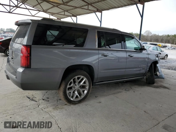 2018 Chevrolet Suburban Premier with VIN 1GNSCJKC1JR203318, listed as a Copart auction lot 44690745 with 120,137 mi miles and Salvage title. Bid and sale history available at DreamBid. Image 3.