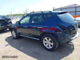 2006 Nissan Murano SL with VIN JN8AZ08T96W423677, listed as a IAAI auction lot 41932157 with 224,087 mi miles. Bid and sale history available at carsss.com. Image 13.