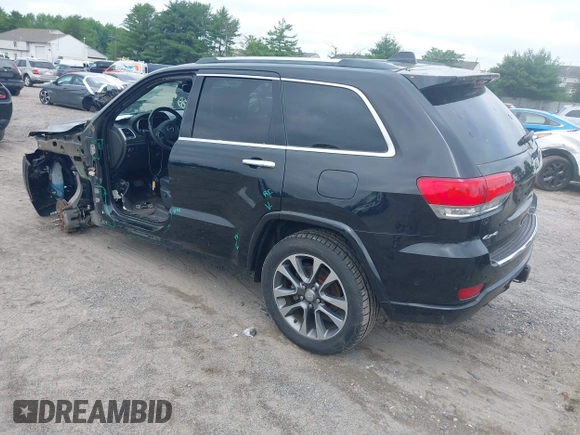 2018 Jeep Grand Cherokee High Altitude with VIN 1C4RJFCG0JC314389, listed as a IAAI auction lot 42512327 with 38,033 mi miles and . Bid and sale history available at DreamBid. Image 3.