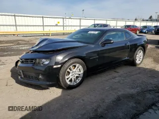 2015 Chevrolet Camaro LS z VIN 2G1FB1E38F9266712, wystawiony jako Copart lot #49411925 z przebiegiem 82 903 mil mil oraz Szkoda całkowita • Salvage title. Historia ofert i sprzedaży dostępna na DreamBid. Obrazek 1.