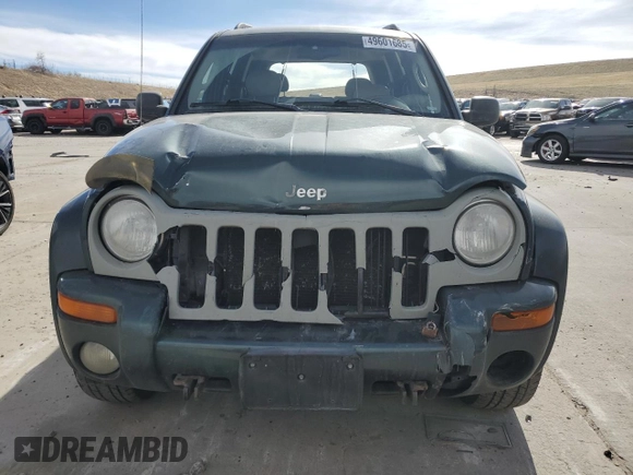2003 Jeep Liberty Limited with VIN 1J4GL58K83W525439, listed as a Copart auction lot 49601685 with 93,671 mi miles and Salvage title. Bid and sale history available at DreamBid. Image 5.