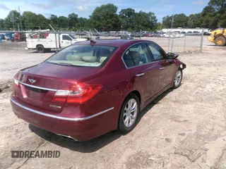 2013 Hyundai Genesis 3.8L z VIN KMHGC4DD8DU212407, wystawiony jako IAAI lot #42237644 z przebiegiem 113 143 mil mil oraz . Historia ofert i sprzedaży dostępna na DreamBid. Obrazek 4.