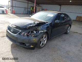 2007 Lexus GS 350 with VIN JTHBE96S370019111, listed as a IAAI auction lot 41859117 with 185,014 mi miles. Bid and sale history available at carsss.com. Image 17.