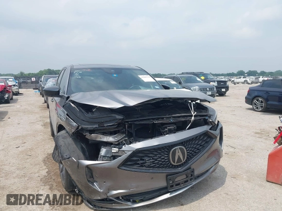 2022 Acura MDX w/A-Spec Package with VIN 5J8YE1H06NL050763, listed as a IAAI auction lot 42280138 with 30,037 mi miles and . Bid and sale history available at DreamBid. Image 6.